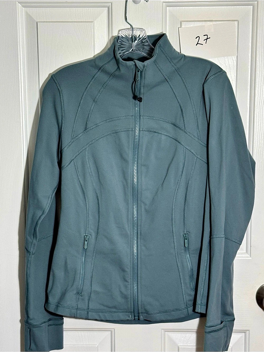 Lululemon Define Jacket *Luon Women's Full-Zip Blue Medium